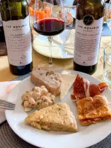 lunch bij Las Moradas de San Martín lunch bij Las Moradas de San Martín