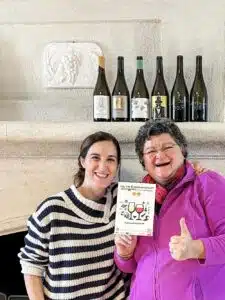 met Maite Sanchez van Bodegas Arrayán met Maite Sanchez van Bodegas Arrayán