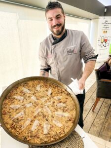 paella bij Finca Constancia