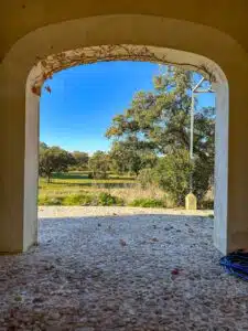 poort bij Bodegas Arrayán poort bij Bodegas Arrayán