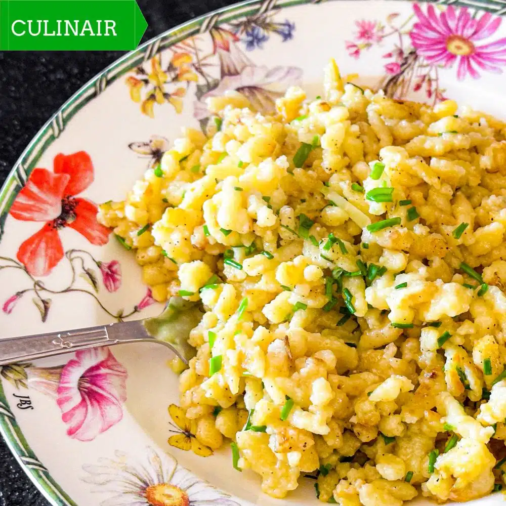 Käsespätzle maken