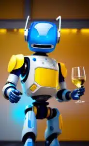AI art – Chatbot geeft wijnadvies AI art - Chatbot geeft wijnadvies