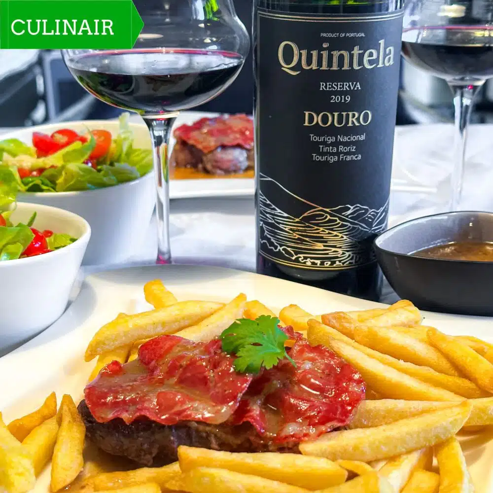 Bife à Portuguesa - Steak Portugese stijl