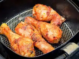pikante kip uit de Airfryer