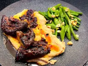 Ottolenghi - portobello - limabonen - chipotle-olie