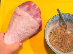 kalkoendrumstick met specerijenmix