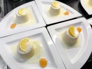 Limoncelo panna cotta