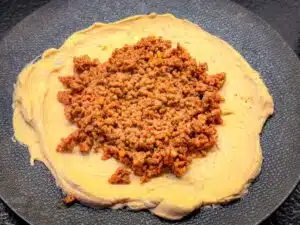 labneh en lamsgehakt met baharat