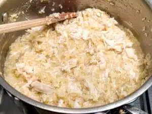 pap van bulgur en kip voor boko boko harees