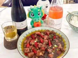 wijntips bij Kip Kung Pao uit Szechuan wijntips bij Kip Kung Pao uit Szechuan