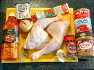 ingrediënten kip moambe uit Congo-Brazzaville ingrediënten kip moambe uit Congo-Brazzaville