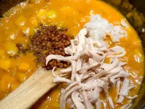 mulligatawny met kip linzen en rijst mulligatawny met kip linzen en rijst