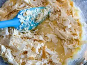 portokalopita maken met gedroogde filodeeg