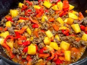 picadillo is een gehaktschotel