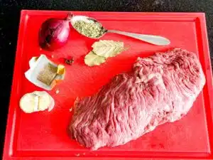 ropa vieja - vlees koken