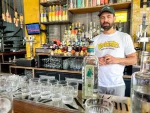 David Trampe met Arette tequila blanco David Trampe met Arette tequila blanco