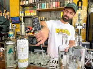 David Trampe met tequila – mezcal – raicilla