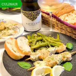Spiedini di pesce alla romagnola Spiedini di pesce alla romagnola