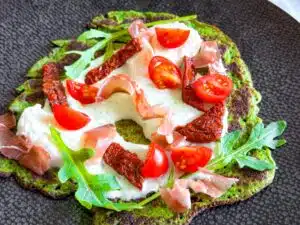 Crespelle verde agli spinaci