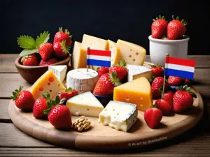 Hollands borrelplankje – AI art by @ vinissima Hollands borrelplankje - AI art by @ vinissima