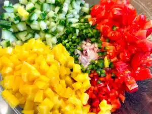 ingrediënten mangosalade ingrediënten mangosalade