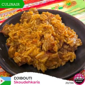 National Dishes Nr 39-196 – DJIBOUTI – Skoudehkaris