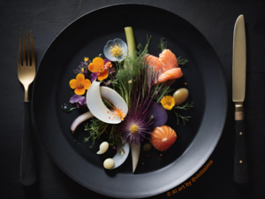 New Nordic Cuisine - AI art by @vinissima