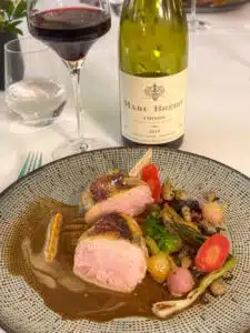 suprême de pintade fermière Label Rouge rôti - parelhoensuprême uit de oven