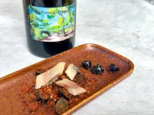 migas met zoete chorizo haring en druiven
