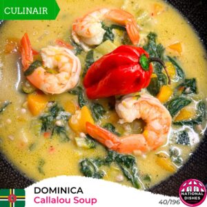 National Dishes Nr 40-196 – DOMINICA – Callaloo Soup