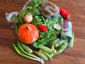 ingrediënten Callalou Soup uit Dominica