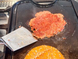 Maillard-effect bij de smashburger