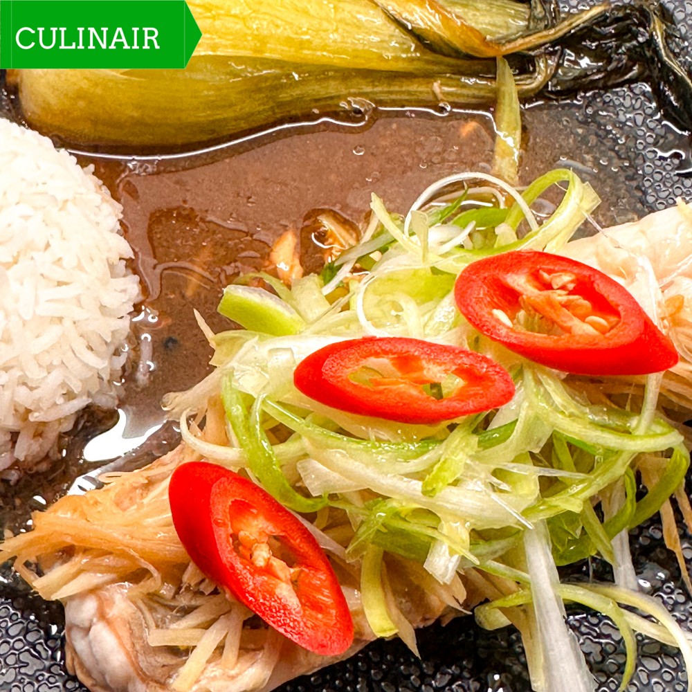 Steamed Fish - Singapore hawker-style