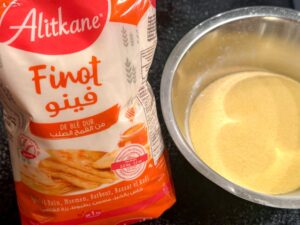 extra fijn griesmeel - blé dur - extra fine semolina