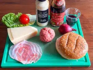 ingrediënten Truffle Smashburger Gourmet