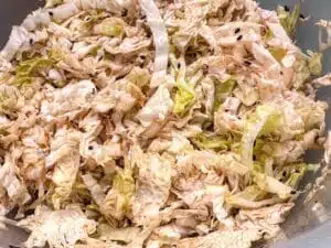 Japanse koolsalade met wafu-dressing