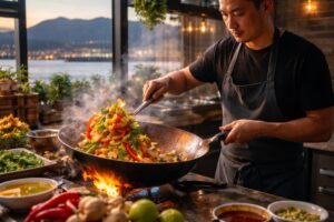 Pacific Rim Cooking in Vancouver