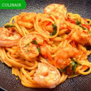 Linguine met gamba’s – Sydney Harbour-stijl Linguine met gamba’s – Sydney Harbour-stijl