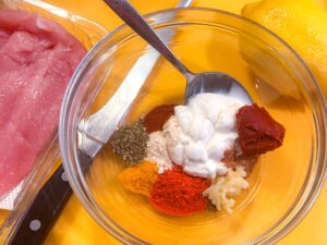 marinade voor Turkse döner kebab